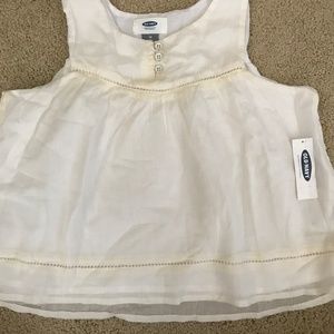 White tank Size 8